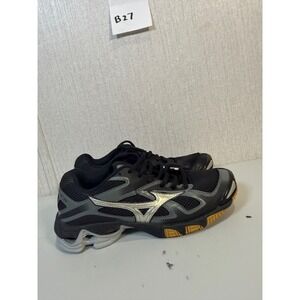 Women's Mizuno Wave Bolt 5 Volleyball Shoes 430204-9073 Black Size 7 Sneakers
